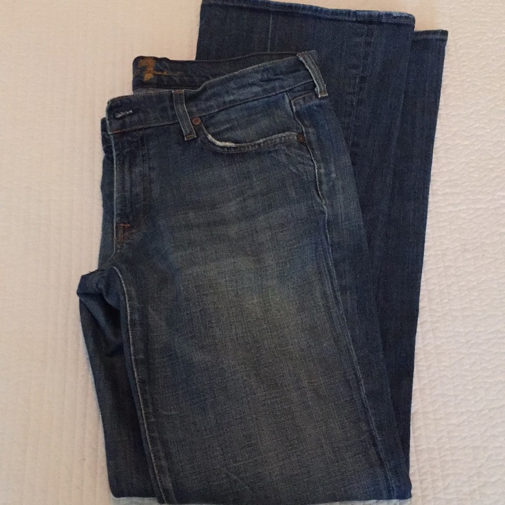 7 For All Mankind jeans 31 with 31 inseam. Bootcut